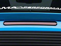 SpeedForm Third Brake Light Trim; Black (10-14 Mustang GT, V6)