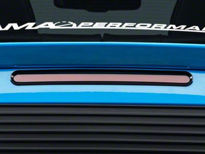 SpeedForm Third Brake Light Trim; Black (10-14 Mustang GT, V6)