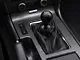SpeedForm Modern Billet Retro Style 6-Speed Shift Knob; Black (11-14 Mustang GT, V6)