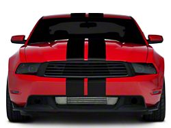 SEC10 Lemans Stripes; Gloss Black; 8-Inch (05-14 Mustang)