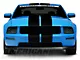 SEC10 Lemans Stripes; Gloss Black; 8-Inch (05-14 Mustang)
