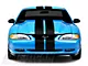 SEC10 Lemans Stripes; Gloss Black; 8-Inch (94-04 Mustang)
