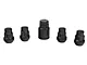 Locks with Key for Black Acorn Lug Nuts; 14mm x 1.5 (15-24 Mustang)