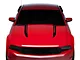 SEC10 Hood Accent Decal with AmericanMuscle Logo; Gloss Black (10-12 Mustang GT, V6)