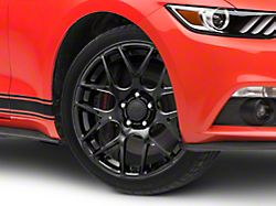 AMR Gloss Black Wheel; 18x9; 30mm Offset (15-23 Mustang EcoBoost w/o Performance Pack, V6)