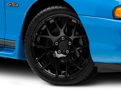 AMR Gloss Black Wheel; 18x9 (94-98 Mustang)