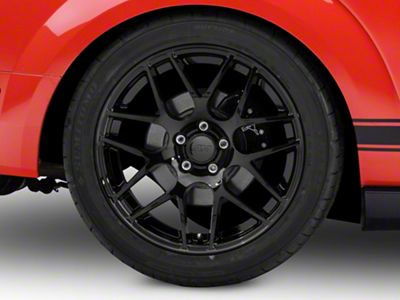 AMR Gloss Black Wheel; Rear Only; 19x10 (05-09 Mustang)