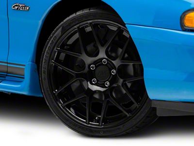 AMR Gloss Black Wheel; 19x8.5; 30mm Offset (94-98 Mustang)
