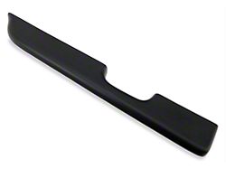 OPR Door Armrest Pad for Left Power Window; Black (87-93 Mustang)