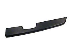 OPR Door Armrest Pad for Right Power Window; Black (87-93 Mustang)