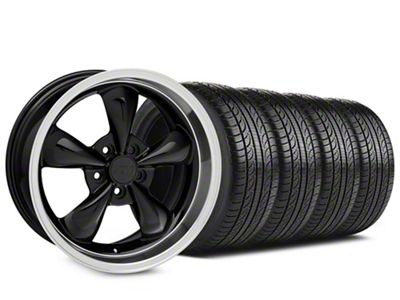 19x8.5 Bullitt Wheel & Pirelli All-Season P Zero Nero Tire Package (05-14 Mustang GT w/o Performance Pack, V6)
