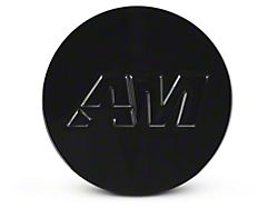 AmericanMuscle Center Cap; Black (Fits AmericanMuscle Branded Wheels Only)