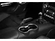 SpeedForm Premium Black Leather E-Brake Boot; Red Stitching (15-23 Mustang)