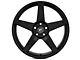 Forgestar CF5 Monoblock Piano Black Wheel; 20x9.5 (15-23 Mustang GT, EcoBoost, V6)