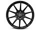 Forgestar CF10 Monoblock Piano Black Wheel; Rear Only; 19x10 (15-23 Mustang GT, EcoBoost, V6)