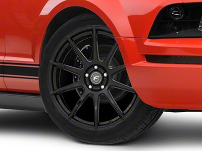 Forgestar CF10 Monoblock Piano Black Wheel; 20x9 (05-09 Mustang)