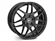 Forgestar F14 Monoblock Piano Black Wheel; Rear Only; 18x10 (15-23 Mustang EcoBoost w/o Performance Pack, V6)