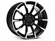 11/12 GT/CS Style Gloss Black Machined Wheel; 18x9 (05-09 Mustang GT, V6)