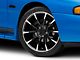 11/12 GT/CS Style Gloss Black Machined Wheel; 18x9 (94-98 Mustang)