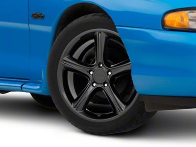 2010 GT Premium Style Black Wheel; 18x9; 30mm Offset (94-98 Mustang)
