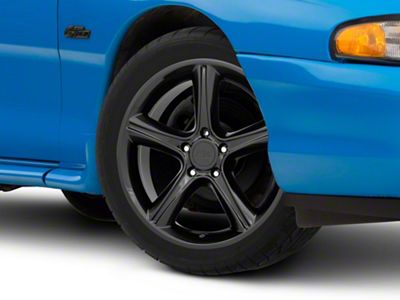 2010 GT Premium Style Black Wheel; 18x9 (94-98 Mustang)
