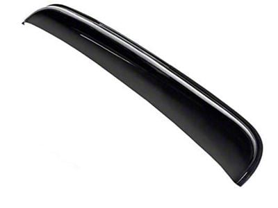 35.25-Inch Wide Sunroof Wind Deflector; Dark Smoke (Universal; Some Adaptation May Be Required)