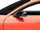 Door Mirror Covers; Gloss Black (15-23 Mustang)