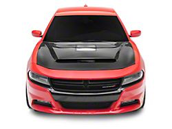 Black Ops Auto Works Demon Hood; Carbon Fiber (15-23 Charger)