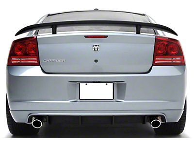 Matte Black ABS Rear Trunk Spoiler Wing For 2006-2010 Dodge Charger (SRT8 Style)