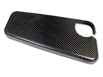 Black Ops Auto Works Water Reservoir Cover; Carbon Fiber (05-13 Corvette C6)