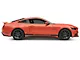 SEC10 Quarter Window Accent Decals; Gloss Black (15-23 Mustang Fastback)
