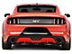 SEC10 Rear Bumper Accent Decal; Gloss Black (15-17 Mustang)