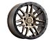 Black Rhino Arches Bronze with Black Ring Wheel; 18x8 (21-24 Mustang Mach-E, Excluding GT)