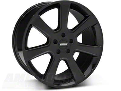 S197 Saleen Style Black Wheel; 20x10 (05-17 Mustang)