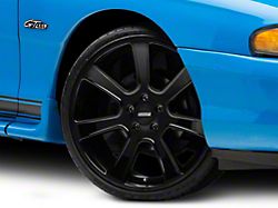S197 Saleen Style Gloss Black Wheel; 20x9; 30mm Offset (94-98 Mustang)