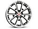 Shelby CS40 Black Machined Wheel; 20x10; Rear Only (05-09 All)