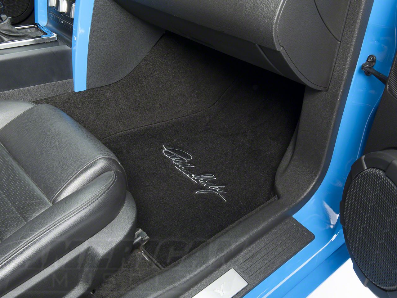 Lloyd Mustang Front and Rear Floor Mats with Carroll Shelby 