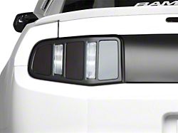 MMD Tail Light Trim; Matte Black (10-12 Mustang)