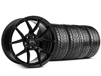 19x9.5 RTR Tech 5 Wheel & NITTO High Performance NT555 G2 Tire Package (15-23 Mustang GT, EcoBoost, V6)