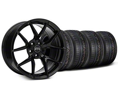 19x9.5 RTR Tech 5 Wheel & NITTO High Performance INVO Tire Package (05-14 Mustang)