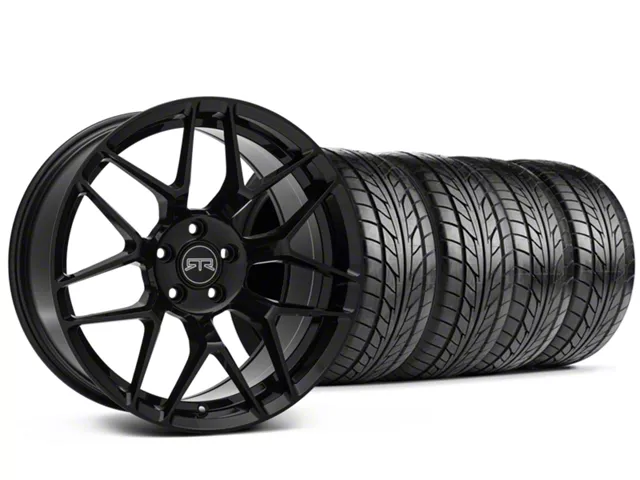 19x9.5 RTR Tech 7 Wheel & NITTO High Performance NT555 G2 Tire Package (15-23 Mustang GT, EcoBoost, V6)