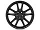 Track Pack Style Gloss Black Wheel; Rear Only; 19x10 (15-23 Mustang GT, EcoBoost, V6)