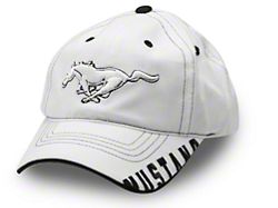 Running Pony Hat; White 