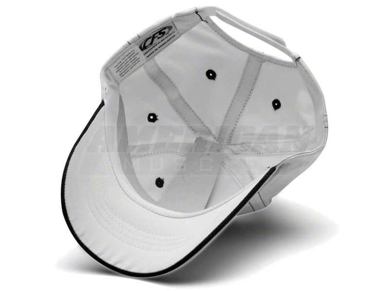 Mustang Running Pony Hat; White