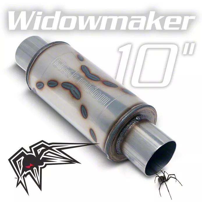 BLACK WIDOW ウレタン Black Widow Exhaust Mustang Widowmaker Series Center/Center