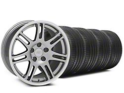 17x9 10th Anniversary Cobra Style Wheel & Sumitomo High Performance HTR Z5 Tire Package (94-98 Mustang)