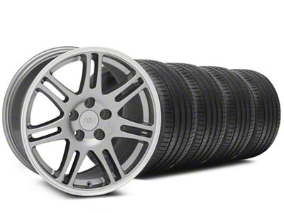 17x9 10th Anniversary Cobra Style Wheel & Sumitomo High Performance HTR Z5 Tire Package (94-98 Mustang)