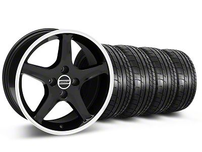 17x8 1995 Cobra R Style Wheel & Mickey Thompson Street Comp Tire Package (87-93 Mustang, Excluding Cobra)