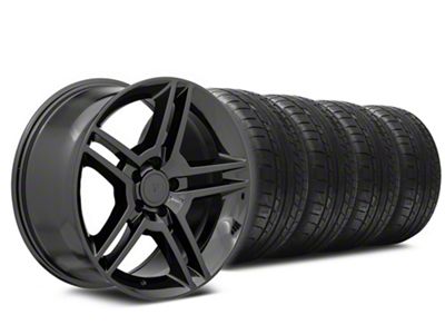 18x9 2010 GT500 Style Wheel & Mickey Thompson Street Comp Tire Package (05-14 Mustang)
