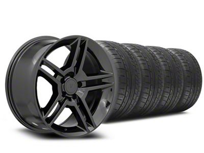 18x9 2010 GT500 Style Wheel & Mickey Thompson Street Comp Tire Package (05-14 Mustang)